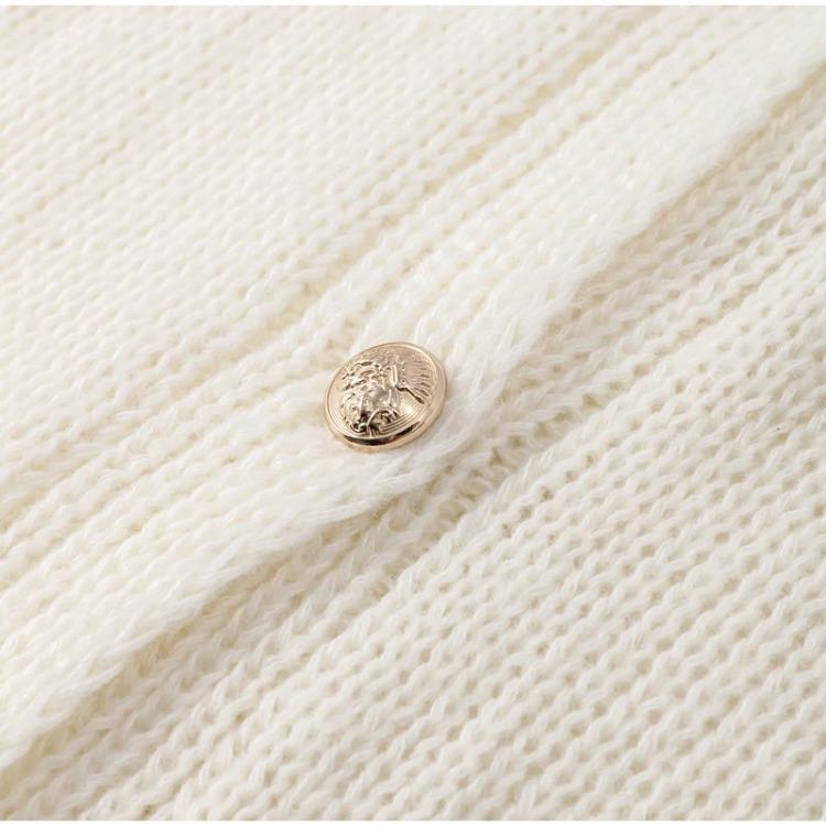 Oversize Casual Cardigan for Women Loose Long Sleeve O Neck Sweater Office All Match Top Single Breasted
