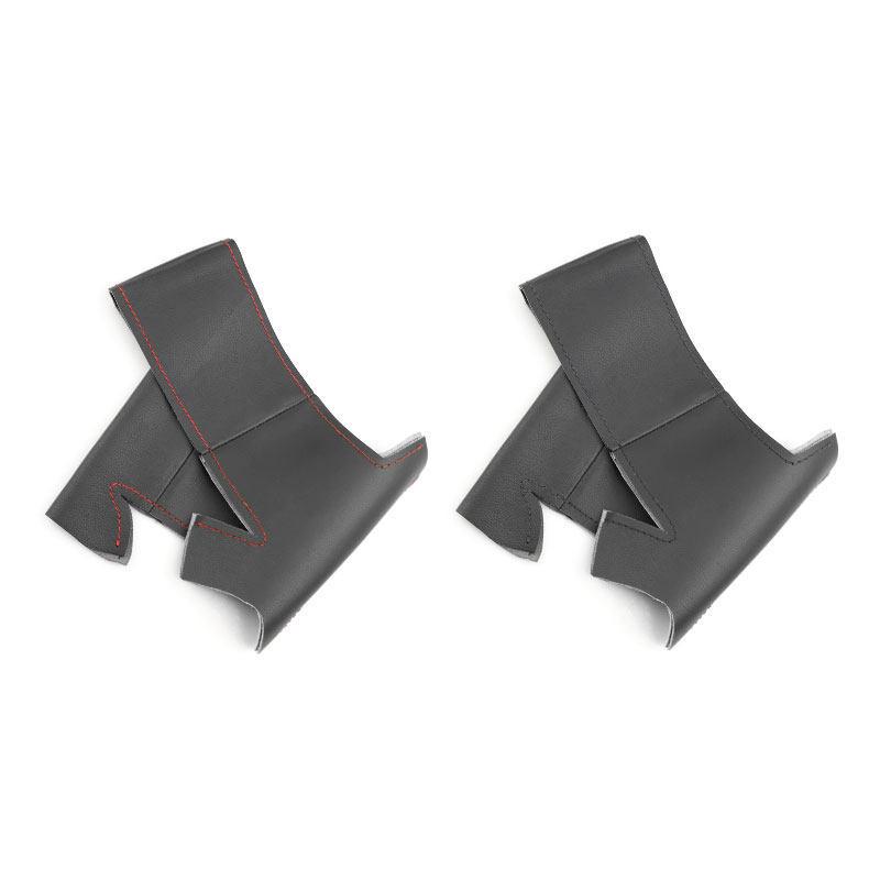 Car Accessories Microfiber Leather Steering Wheel Cover Trim For Nissan Maxima 2009-2014 Juke 370Z Note (UK) Sentra SV 2017-