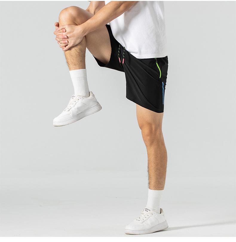 2025 Men's Quick-Dry Loose Sports Shorts, Thin Ice Silk Beach Pants
