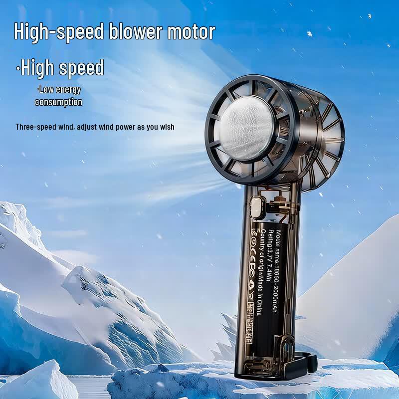 Portable Ice Compress Handheld Fan