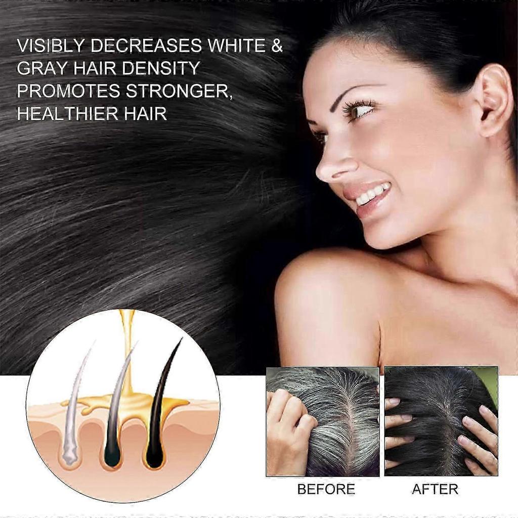 OUHOE Bamboo Charcoal Shampoo Soap Deep cleanses the scalp, strengthens and strengthens hair, nourishes and repairs, and improves dry shampoo soap