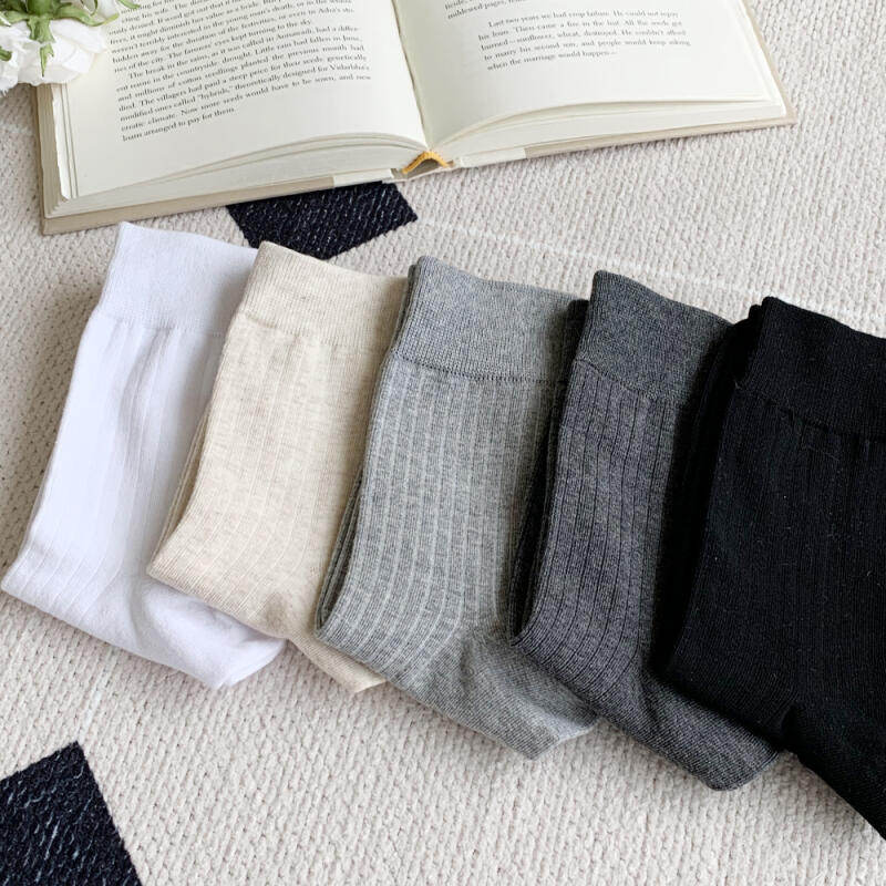 [10 Pairs SET] Men's Premium Golji Mid-Calf Socks