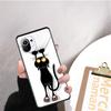 Black Cat Phone Case for Xiaomi 12 Mi 10T 11T 11 Pro 10 10T 11 Lite 10pro 11Ultra Poco X3 Pro Poco F3 M3