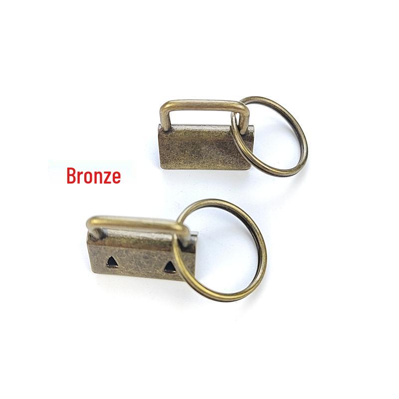 25mm 7-Color Metal Tail Clip Key Webbing Bag Clip Jewelry DIY Hardware Accessories