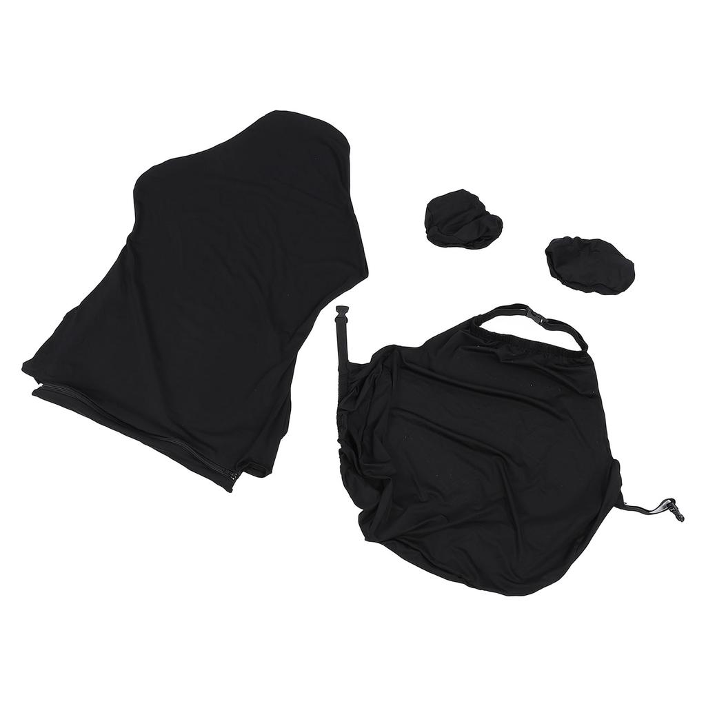 Computer Game Chair Cover Pure Color Washable Stretchy Polyester Gaming Chair Cover for Daily Use