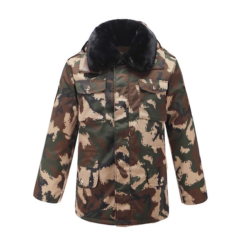 

Men s Thickened Winter Military Parka 175