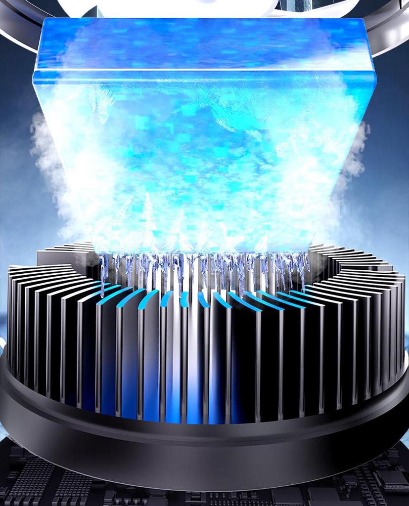 Wu Ying Zi Phone Cooler with AI Temperature Control and LED Display