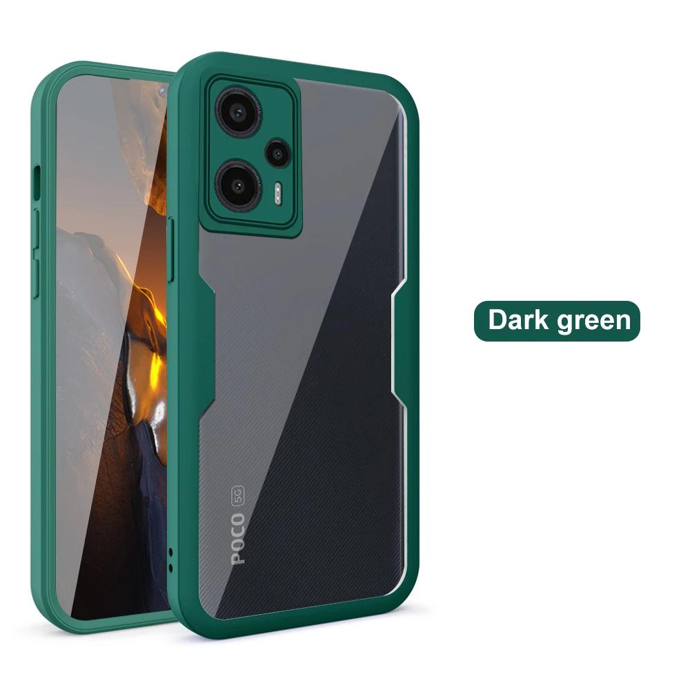 360 Full Cover Protection Cases For POCO F6 F5 F4 F3 X7 X6 Pro X5 X4 GT X3 NFC M6 M5S M4 M3 Pro 5G Screen Shockproof Phone Cover