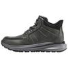 Relaxed Fit Synthetic Leather Comfortable Fashion Durable Mid-Top Hiking Shoes Men Hiking Shoes Charcoal 205654-CHAR
