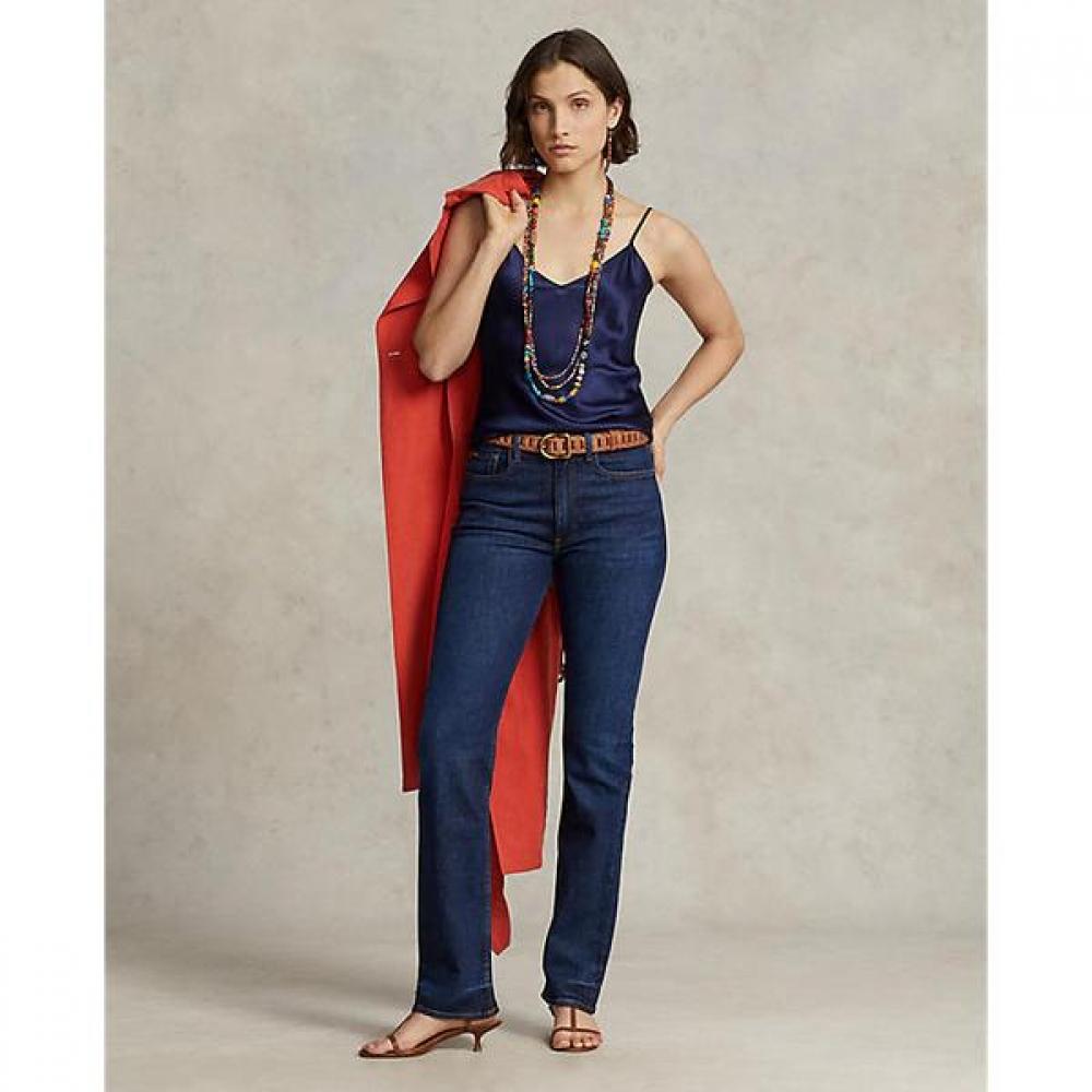 Polo Ralph Lauren Women S High riSe Straight Fit jeanS Wmpodnmna020025400 24 S