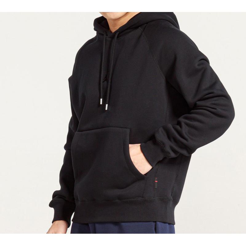 Jordan Air Sweatshirts Men's Black Hooded Thickened Regular CD8727-010