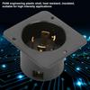 Power Plug NEMA L14-30C Generator Plug 30A 125V-250V 4-Hole US Plug Heavy Duty Power Inlet Boat/Truck/RV Power Inlet