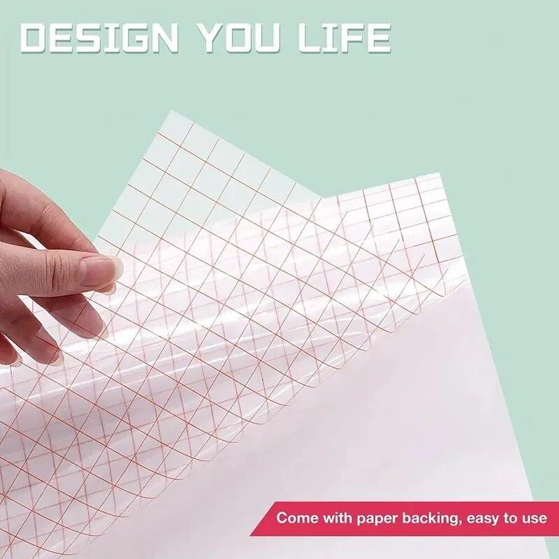 Four-colour Self-adhesive Transparent Pvc, Transfer Tape, Positioning Transfer Film, Vinyl, Craft Decals, Signs, Window Stickers