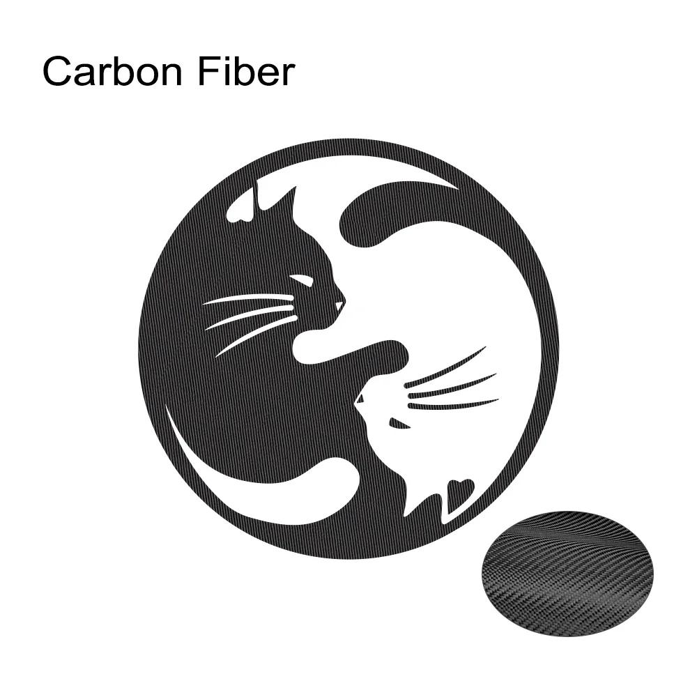 Car Sticker Creative Personalized YIN YANG CATS Pattern Cat Lover Vinyl Decal Auto Waterproof Auto Exterior Decor Accessories