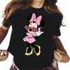 Oversized Unisex T Shirts Cartoon  Print Ladies Clothes Cute T Shirts Short Sleeve Tops Y2k Harajuku