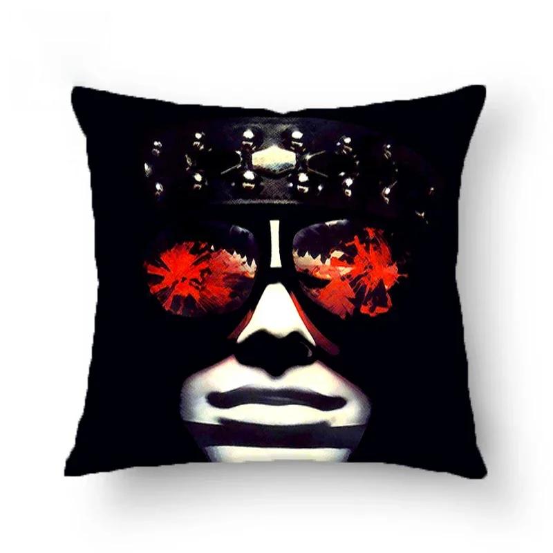 Judas-Priest Kissenbezüge Dekorative Sofakissen Beidseitig bedruckter Kissenbezug 45*45 Kissenbezug Kissenhüllen Zuhause