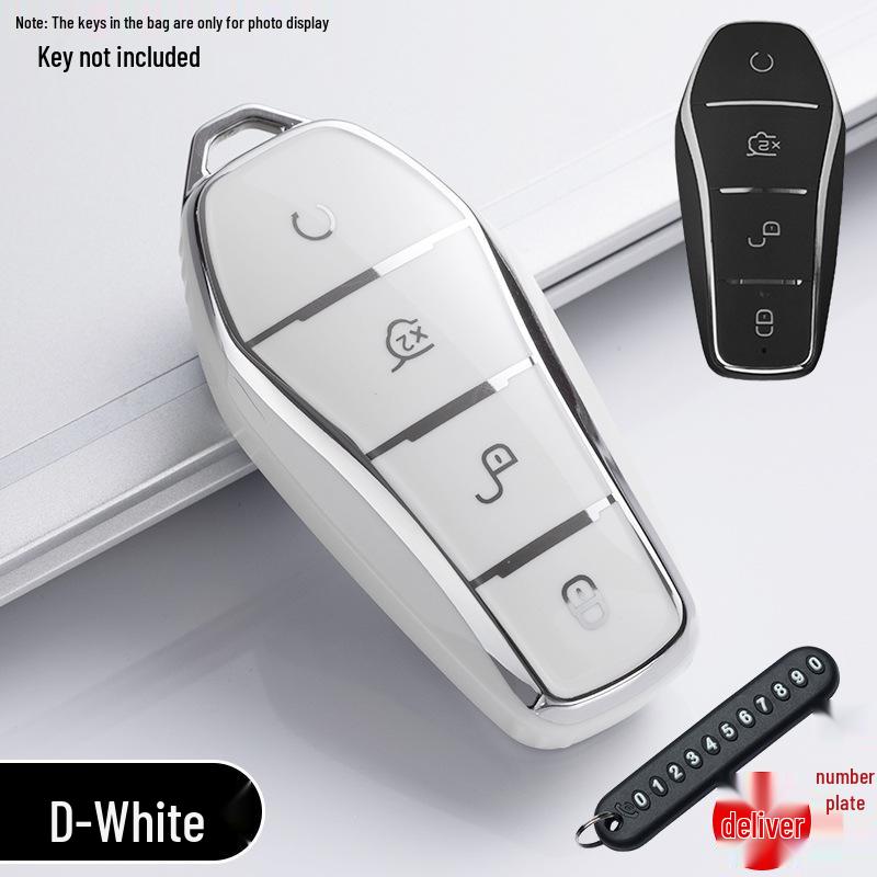 BYD Key Case for Dolphin, Song Plus, Qin DMi, Han EV, Yuan Pro, Tang, Seal, Destroyer 05 Car Models