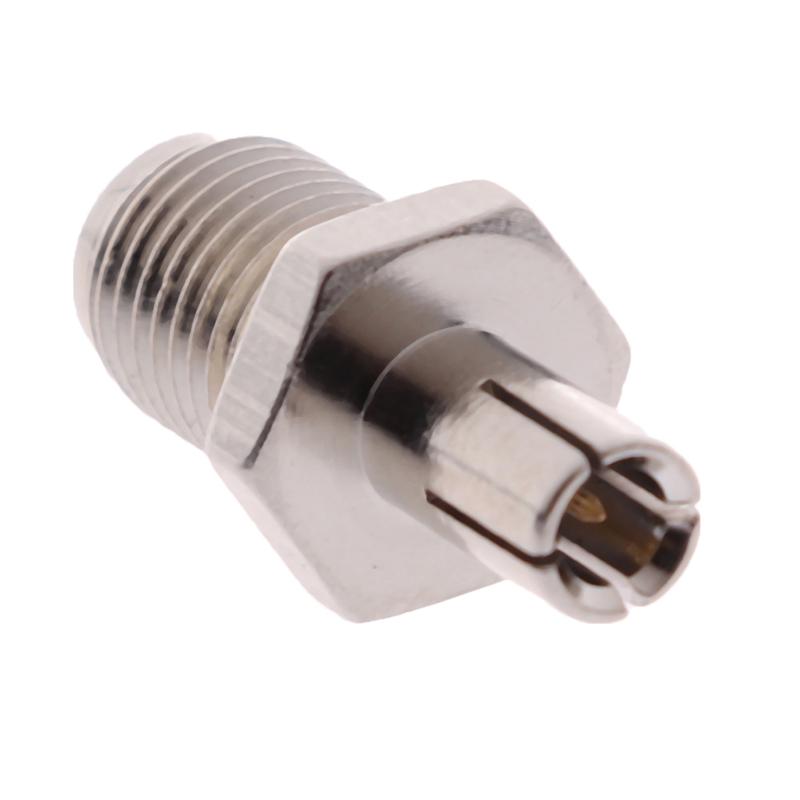 2Pcs Sma Female Jack To Ts9 Male Plug Rf Coaxial Adapter Connector
