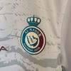 Al Nassr 2023-24 Away Soccer Jersey Men Women Short Sleeve Football Shirt CR7 Fan Edition White