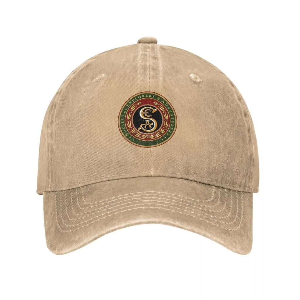 Society Of Explorers And Adventurers Baseball Cap sun hat Ball Cap birthday beach hat Womens Unisexs
