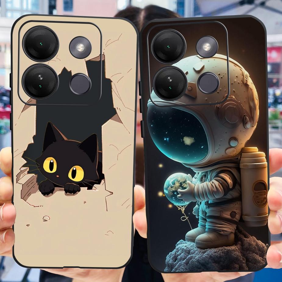 Für Infinix Smart 7 HD Hülle X6516 Luxuriös Beliebt Bemalte Abdeckung Weiche Silikon Handyhülle Für Infinix Smart 7 Plus Smart7 HD Schale