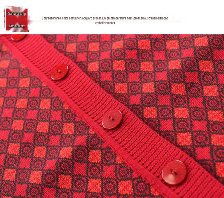Grandma’s Cardigan: Spring & Autumn Outerwear for Elderly Women