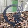 Decorazione Giardino Fatato in Metallo Ornamento per Esterno