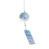 Floral Wind Chime Japanese Wind Chimes Decors For Home Decors Garden Art Enthusiasts Quality Rust Resistant Glass