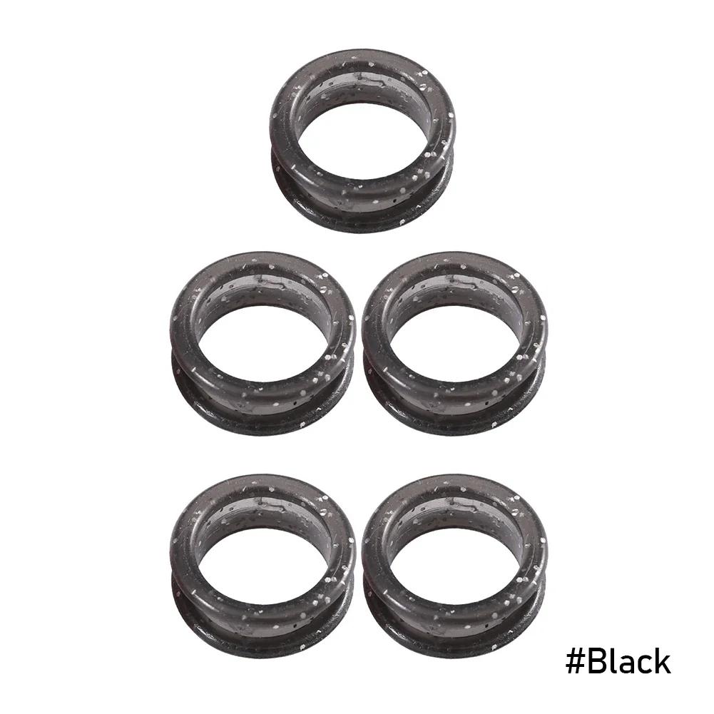 5 Stück Fingerringe Haustierschere Silikon-Fingerringe Friseurschere Silikon-Fingerring Haustierschere Bunter Fingerring