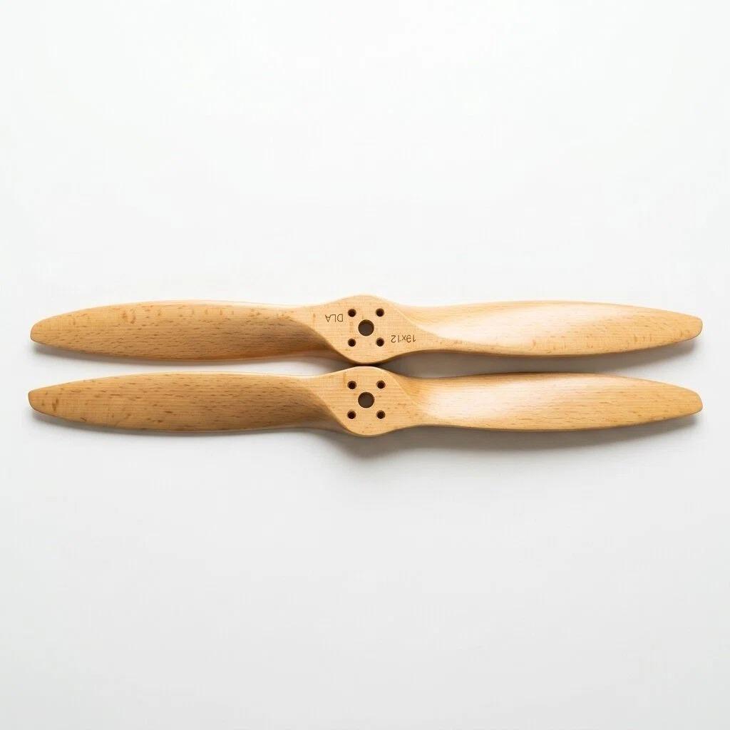 Special Offer: 19-inch Oil-Powered Beechwood Propeller, CCW for DLA Engine, RC Fixed-Wing Aircraft