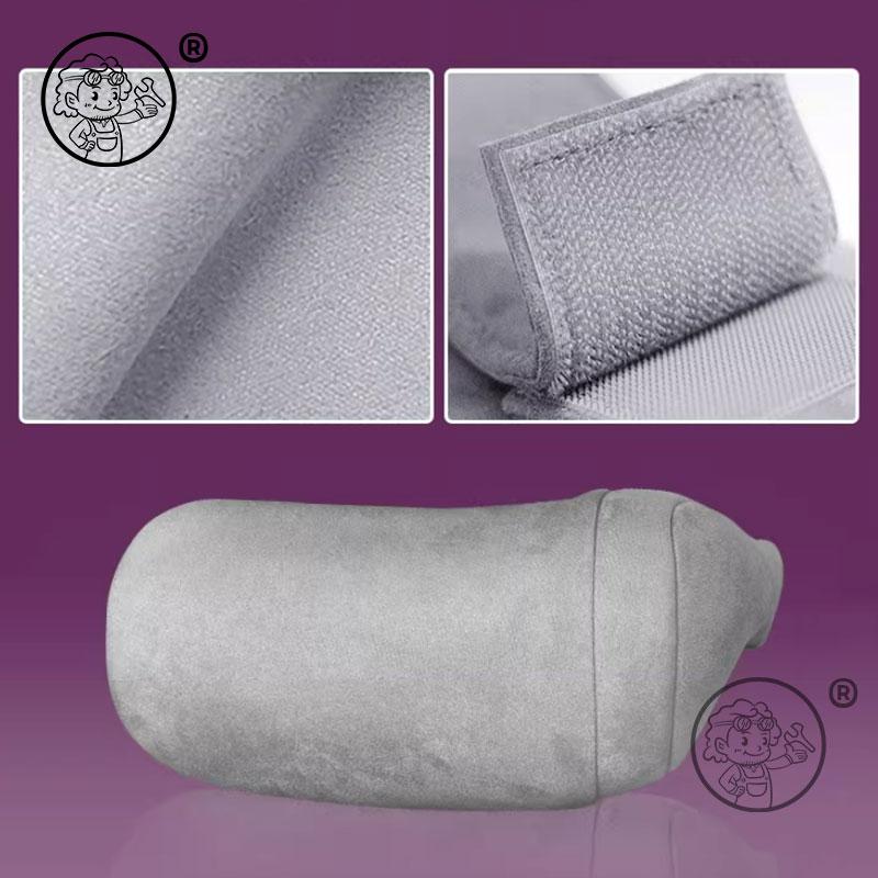 For XPENG P7+ 2026 2027 Car Leather Memory Foam Pillows Neck Pillow headrest Car interior Accessories