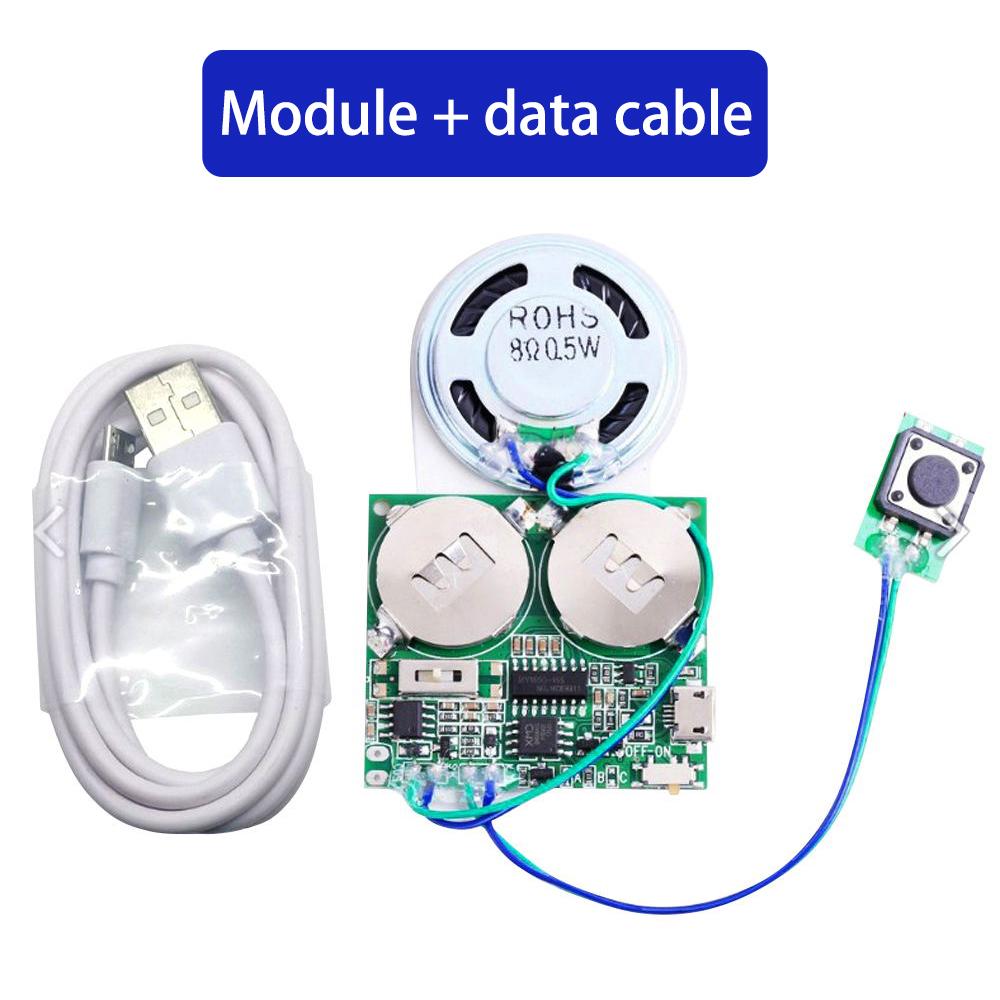 8M MP3 Sound Voice Audio Music Recordable Recorder Board Chip Programmable Music Module for Greeting Card DIY