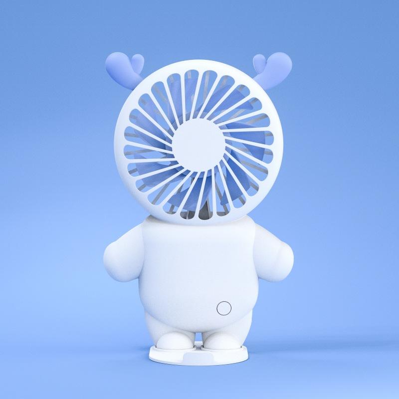 Astronaut Handheld Small Fan Portable Astronaut Silent for Office  Dormitory