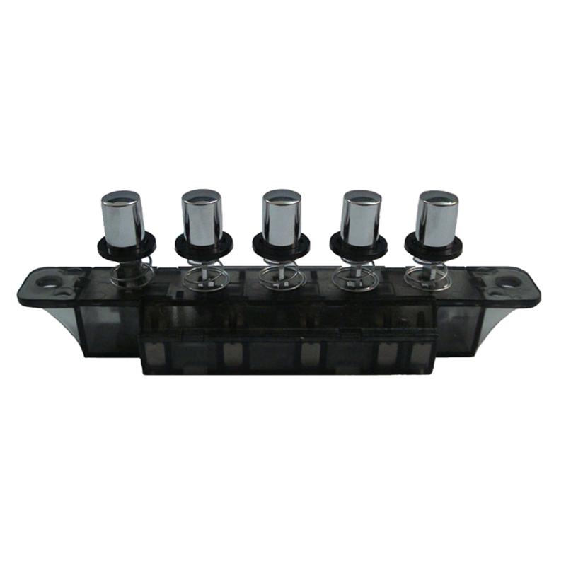 

Professional AC 250V 4A 5 Pushbutton Piano Type for Key Board Switch for Range Hood Replacement Accessories CX1303-5 1