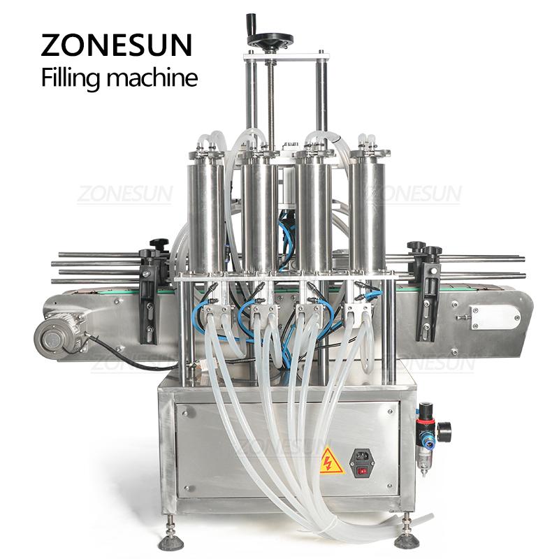 ZONESUN ZS-DTZL500 5-500ml Desktop Automatic Vacuum Liquid Perfume Eye Drops Essential Oil Filling Machine