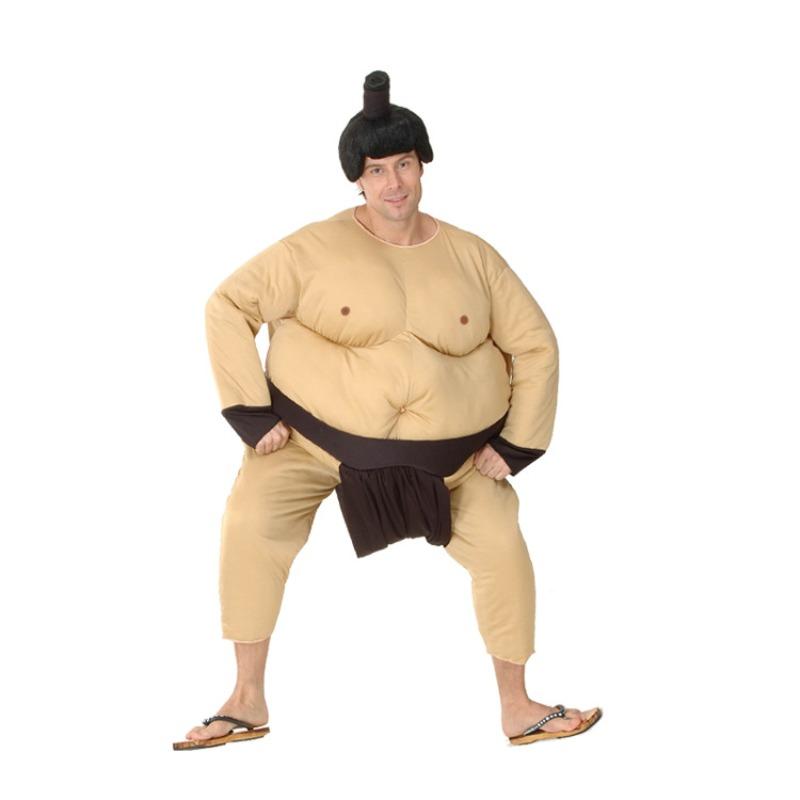 Halloween Costume, Funny Ghost Festival Costume, Sumo Costume, Sumo Fat Man Costume