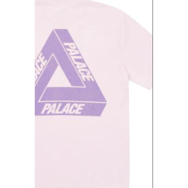 Palace Reacto Tri-Ferg T-Shirt Pink Unisex Tops P24ES030