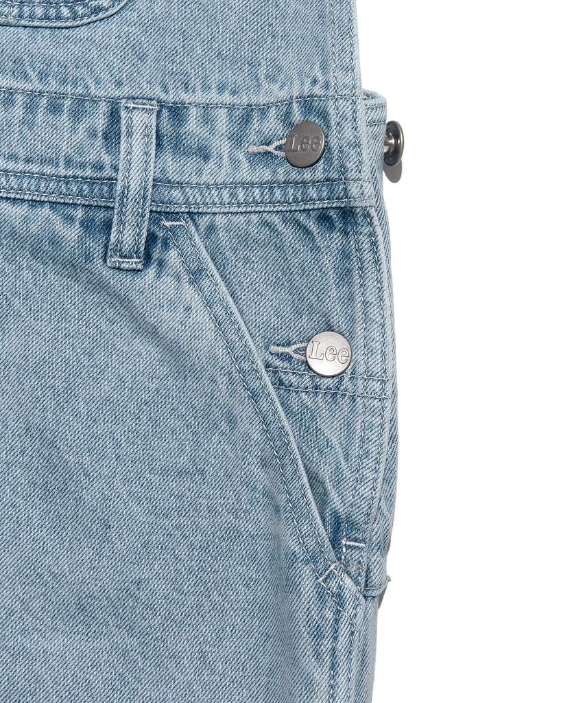 Lee Women'S Denim Overalls Skirt Indigo Medium