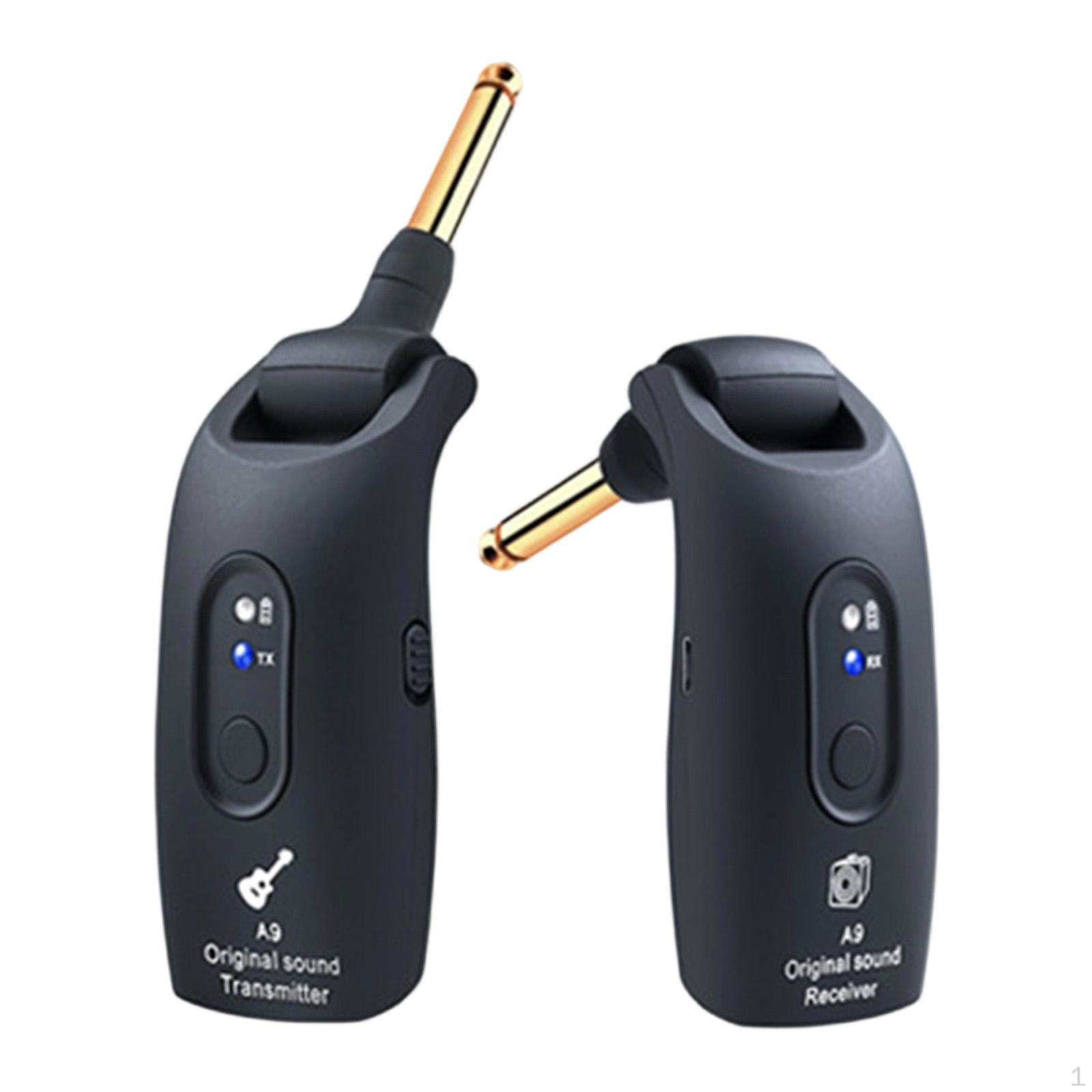 Electric Guitar Transmitter Receiver Electronic Wind Instrument Rechargeable