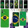 Phone Case For Xiaomi Mi 15 14 13 12 11 Lite 15T 13T 12T Pro Poco X7 X6 X5 Pro 5G X3 NFC F7 F6 F5 Clear Cover Large Brazil Flag