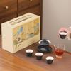 High-End Chinese Ceramic Tea Set Gift Box