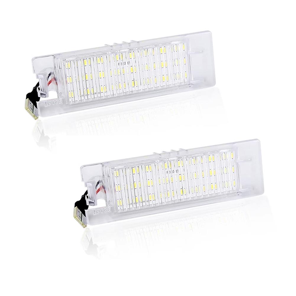 1 buc LED-uri pentru plăcuța de înmatriculare pentru mașină, înlocuire a lămpii pentru numărul de înmatriculare, Canbus, fără erori, 12 V.