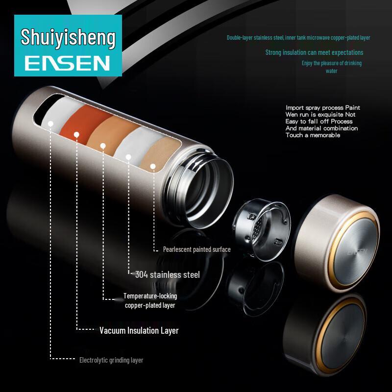 Shuiyisheng 304 Stainless Steel Insulated Travel Mug