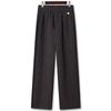 Mom's Fashionable Wool Wide-Leg Pants - Elastic Waist, Ideal for Spring & Autumn, Perfect for Middle-Aged & Elderly Women