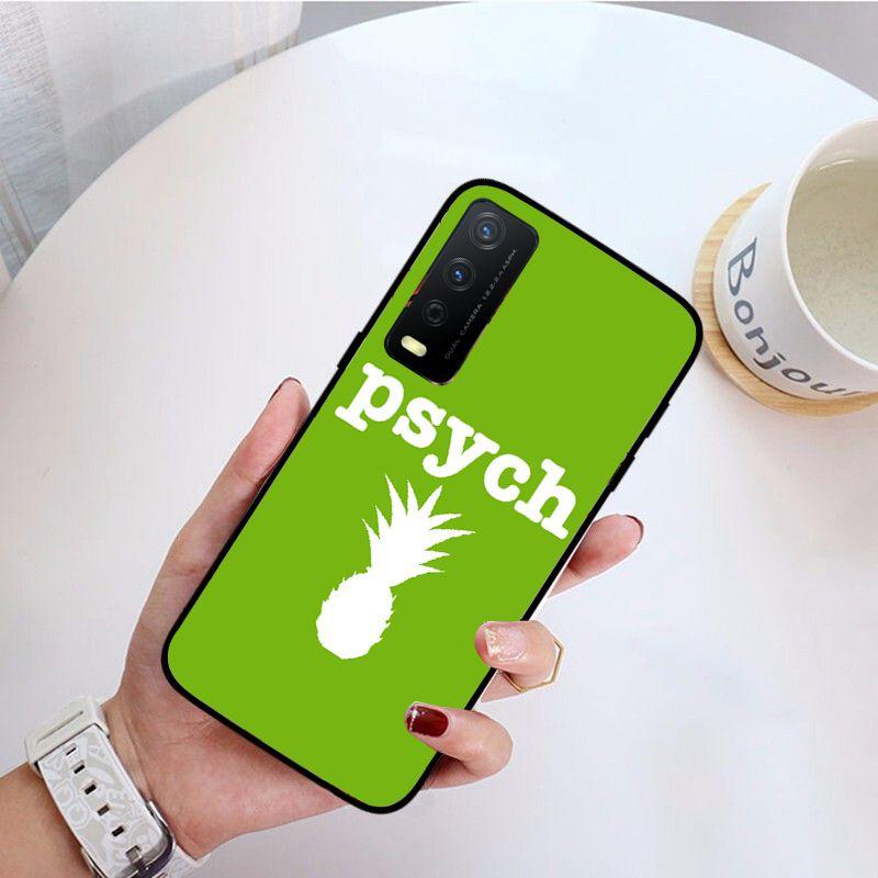 Psych Ananasový ovoce Kryt na telefon Pro vivo Y31 Y30 Y33S Y11S Y12S Y17 Y20 Y20S Y21S Y1S Y53S Y15 Y19 Y91C V23 5G Pouzdra coque