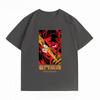 Demon Slayer Tanjiro Kamado 100% Cotton Unisex's T-Shirt, Summer New Unisex's Clothing, Casual Short Sleeve Anime Print Tee