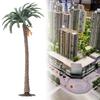 10Pcs Model Trees Palm Scale Tree Coconut Palm Park Rainforest Scenery Dioramas DIY Decor Diorama Scenery Model Decorations