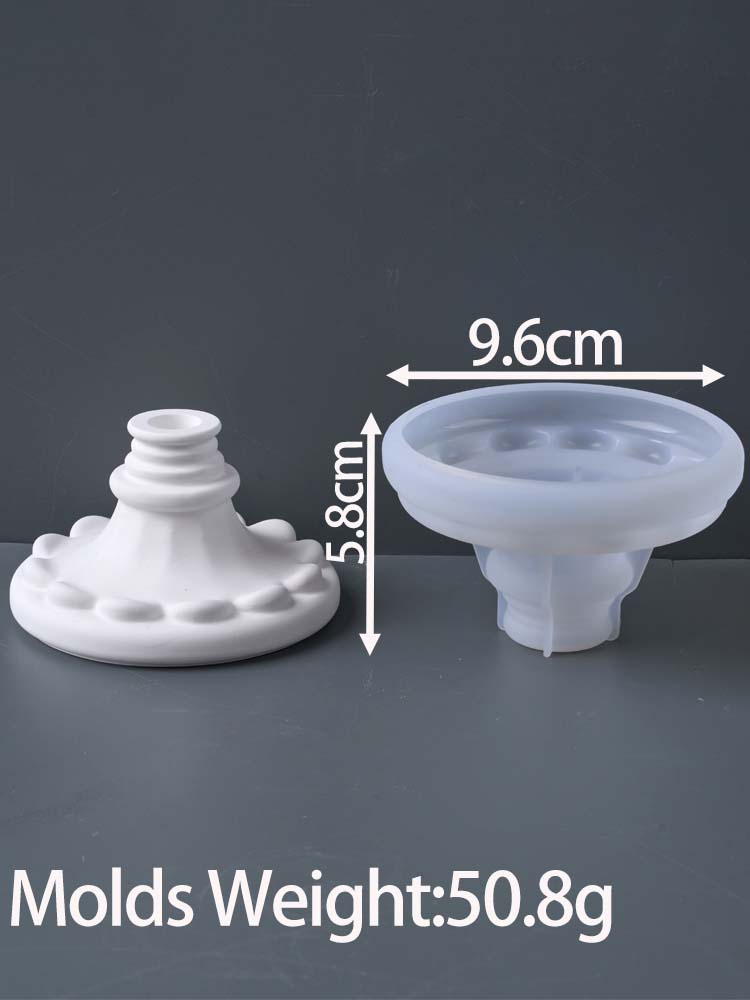 

Подсвечник в европейском стиле Силиконовая форма Сделай сам Ароматический подсвечник Основа Гипс Смола Ремесло Литьевые формы Принадлежности для домашнего декора