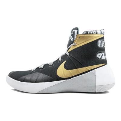 Hyperdunk 2015 LTD City Pack Los Angeles Unisex Sneakers Black Metallic-Gold-Light-Wild-Mango-Green-Hornet 803151-076