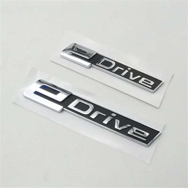 3D eDrive Emblem Car Side Fender Sticker Rear Tail Letter Badge Trunk Logo For Bmw X1 X3 X4 X5 X6 X7 I8 I3 E Drive  Accessories